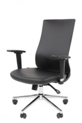 Офисное кресло CHAIRMAN 500 LUX БП экокожа Черный