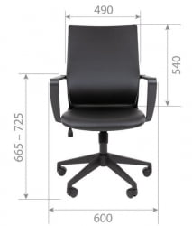 Кресло руководителя Chairman 545 БП экокожа Бежевый