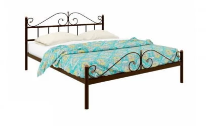 Кровать Диана Plus 1200х1900 Коричневая