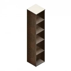 Шкаф для документов узкий Р.П-1 дуб молочный