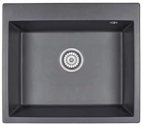 Кухонная мойка GRANULA 6001 Черный