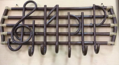 Вешалка Мелодия 25/04 темно коричневый