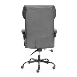 Кресло руководителя Chief metalBL велюр/ткань, серый, 29/TW-12