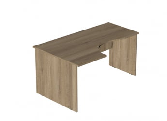 Стол компьютерный угловой Р.СКУ-16 (левый) Крафт золотой