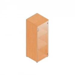 Шкаф для документов с прозрачными стеклами Р.Пс-3СБ бук Бавария