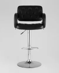 Барный стул Бентли PU-кожа Черный