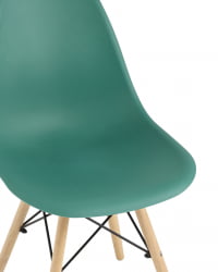Стул Еамес Стйле ДСВ серо-зеленый (разборный каркас) / Eames Style DSW