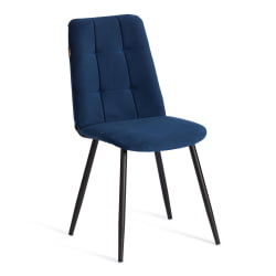 Стул обеденный Асти ТРЕНД, велюр, Блуе (синий), 47х54х86 см / Asti TREND, Blue