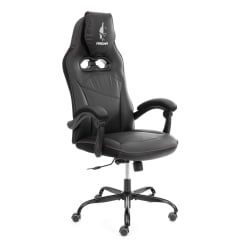 Кресло Арена металБЛ кож/зам, черный/черный карбон, 36-6/карбон черный / Arena metalBL