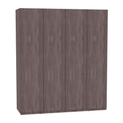 Шкаф распашный R-198х180х45-1-PO(ЯАТ)