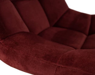 Стул барный ДОБРИН ТАИЛОР (винный велюр (МДЖ9-35)) 2 шт / DOBRIN TAILOR (MJ9-35))