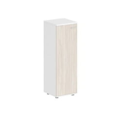 Шкаф средний левый Sigma SG.814.WH.OL.L Белый Дуб светлый