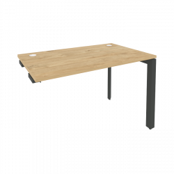 Стол-приставка на П-образном м/к к опорным элементам ONIX O.MP-SPR-2.7 Тиквуд Светлый/Антрацит