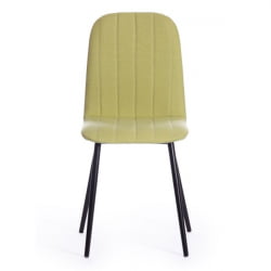 Стул ARC / 2 шт. в упаковке ткань/металл, 46 х 52 х 88 см, фисташковый 64/черный