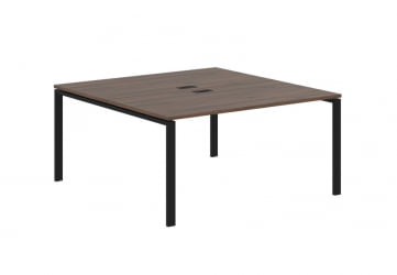 Бенч-система ЕДИС ЕУВСТ 1516 Дуб Денвер темный Черный / EDIS EUWST