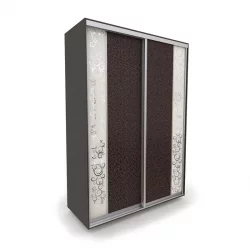 Шкаф-купе 2-х дверный Акцент-Вера КС 1400х600 Венге