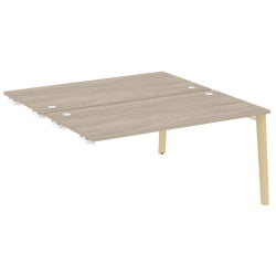 Стол-приставка двойной к опорным элементам ОНИКС ВООД ОВ.Д.СПР-4.8 Дуб Аттик/Светлый / ONIX WOOD OW.D.SPR-4.8