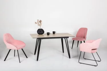 Большой обеденный стол Диего 140-180 вхите Дуб Корбридж / white