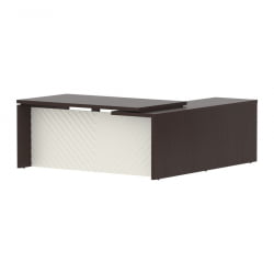 Стол руководителя левый Torr LUX TLCT 1820 L Венге Магия Латте