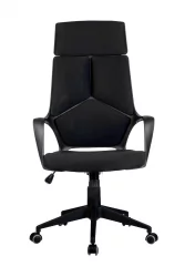 Кресло оператора Riva Chair 8989 (черный пластик) Черный