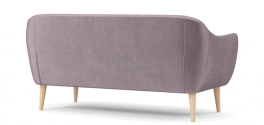 Диван тканевый Реймс ткань Saga Mango (800*1700*840) Коралловый, T1838591/60811/5