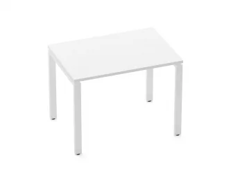 Стол прямой Deka П-обр. каркас 7.07.10 Белый