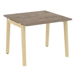 Стол переговорный (1 столешница) ОНИКС ВООД ОВ.ПРГ-1.1 Тиквуд Темный/Светлый / ONIX WOOD OW.PRG-1.1