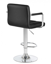 Стул барный DOBRIN KRUGER ARM (черный) 2 шт