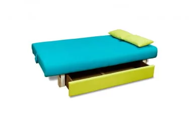 Диван MANGO 4 (2 категория) Бирюзовый/Салат