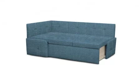 Уголок для маленькой кухни Вена рогожка Savana Plus Blue