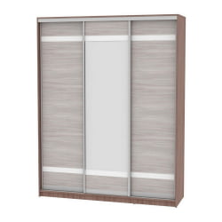 Шкаф-купе Б-230х180х60-3(ЯШТ-ЯШС-Д9Д10Д9) / B-230х180х60-3(ЯШТ-ЯШС-D9D10D9)