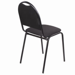 Офисный стул РС00Л ткань Черный