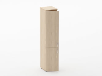 Шкаф высокий закрытый Glassy 6.19.13Л Туя