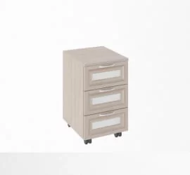 Тумба универсальная Остин Модуль №19 Ясень шимо светлый/белый