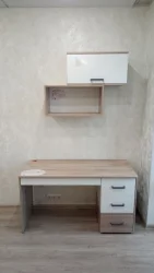 Полка в детскую Эверест 500.07 Дуб Кронберг/Белый шпон