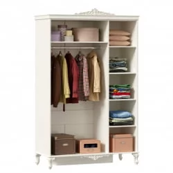 Шкаф трехстворчатый Маркиза ЛД 517.073.000 Алебастр