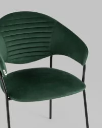 Стул Алексис велюр Зеленый