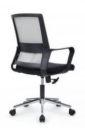 Кресло Минт РCХ М1029МБЕ Серый/Черный / Mint RCH M1029MBE