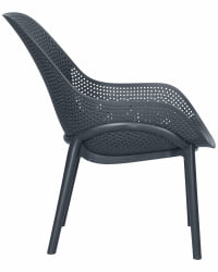 Кресло ДОБРИН ЛОНЗО (антрацит (ГР-12) с УФ-защитой) 4 шт / DOBRIN LONZO (GR-12)