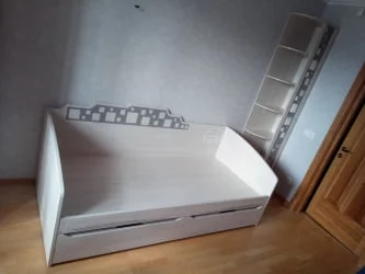 Детская кровать для мальчика Мегаполис 55.11 Сосна Астрид