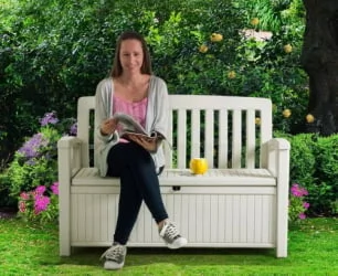 Скамейка PATIO BENCH 227 L Коричневый