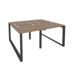 Рабочая станция на О-образном м/к ОНИКС О.МО-Д.РС-4.0.7 Дуб Аризона/Антрацит / ONIX O.MO-D.RS-4.0.7