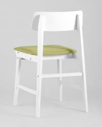 Комплект из двух стульев ODEN WHITE 2 шт Оливковый