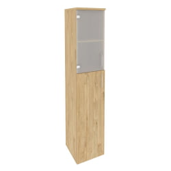 Шкаф высокий узкий левый ОНИКС О.СУ-1.7(Л) Тиквуд Светлый / ONIX O.SU-1.7(L)