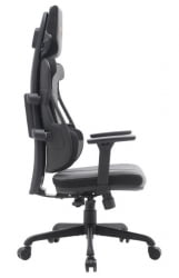 Кресло геймерское Everprof Serval S Ткань Черно-серый