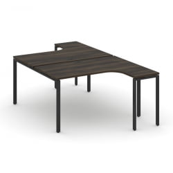 Рабочая станция CONCEPT CN.DSA-001 Дуб Мали Черный