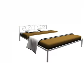 Кровать Ангелина 120х200 Синий