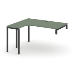 Стол-надставка на опорную тумбу (левый) CONCEPT CN.OSAN-003(L) Кобо Антрацит