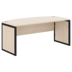 Стол руководителя КСТЕН-КП КСКПЕТ 189 Бук Тиара Антрацит / XTEN-QP XQPET