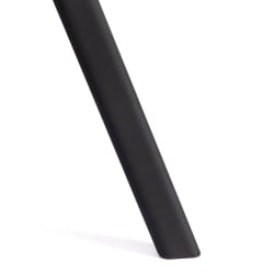 Комплект (стол, 4 стула) QUADRON (mod. PT14) Стол: МДФ/металл, стул: металл/шенилл, 100х100х73 см, 69х56х71 см, Mocha (мокко) LY1701-27/черный